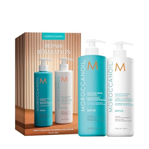 Coffret Shampooing et Après-Shampooing Moroccanoil, 500 ml
