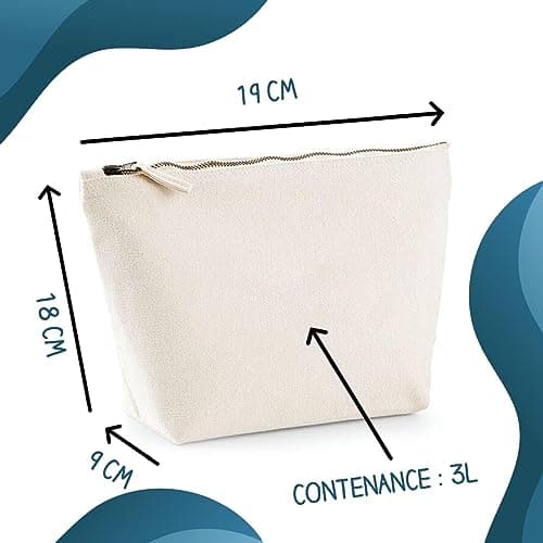 Trousse Amie Bazar d'amour | Pochette Toilette Maquillage Idée Sac Cadeau