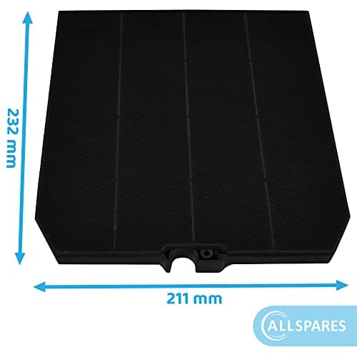 AllSpares© | Filtre à Charbon Adapté pour Airforce AFFCAF16 / Whirlpool 81248048198
