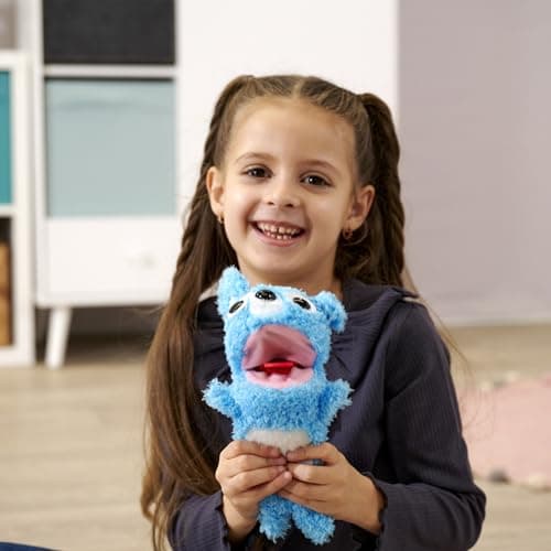 Simba ScreamerZ - 105953331 - Ours en Peluche avec Sons Amusants - pour Les Enfants à partir de 5 Ans, Approx. 30 cm, Bleue
