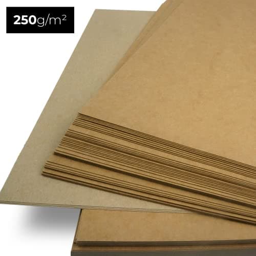 Netuno Papier kraft DIN A4 210 x 297 mm Marron sable Papier bricolage Carton Eco Vintage Idéal pour le scrapbooking, les travaux manuels, les invitations, les mariages, Noël, les anniversaires