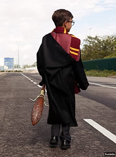 Funidelia | Écharpe Harry Potter Gryffondor 100% OFFICIELLE pour femme et homme Poudlard, Magiciens, Films et Cinéma, Hogwarts, accessoire pour déguisement - Déguisements amusants pour vos soirées.