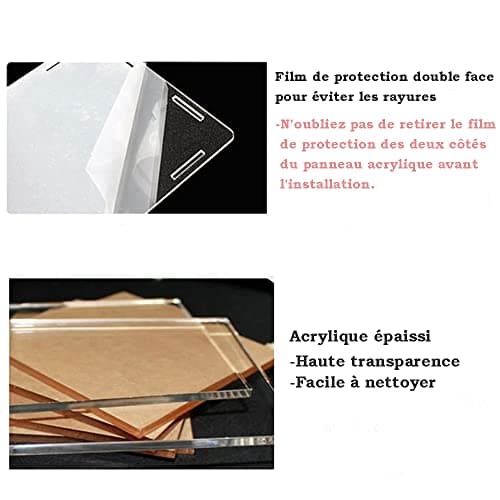Nynelly 5 Niveaux Vitrine pour Collection Vitrine Acrylique Boîte De Rangement Organisateur Cube, Vitrine Antipoussière pour Funko Pop Figures Jouets De Collection, Blanc, 12.6" L x 11.8" W x 12.8" H