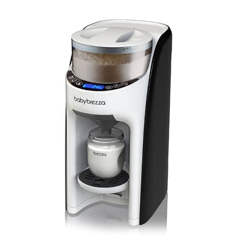 Baby Brezza Formula Pro Advanced, Préparateur de Biberons Instantané Et Automatique, Dose Et Mélange l'eau Chaude Et La Poudre de Lait par Simple Pression d'un Bouton, Noir, 1 Unité