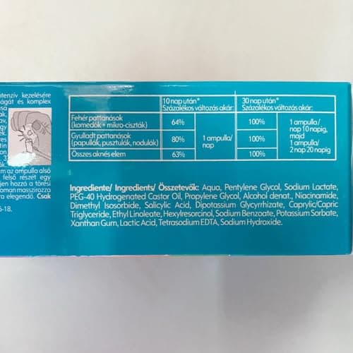 Sérum Anti-Acné Visage à l'Acide Salicylique et à la Niacinamide, Traitement Intensif pour Boutons, Idéal pour les Peaux Grasses, Gerovital Stop Acnee