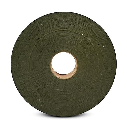 DOJA Barcelona | Biais de Couture Vert | 1 Rouleau Biais Couture 100m | Large 20mm | Ruban Vert Polyester | Biais au Metre | pour Ruban Couture, Passepoil Couture, Galon Couture, Mercerie Biais