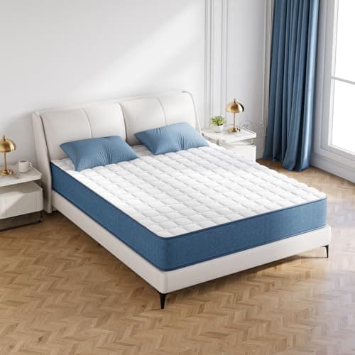 wowttrelax Matelas Hybride Premium 140x200cm - 20cm d'épaisseur, Ressorts Ensachés Indépendants + Mousse à mémoire de Forme, 7 Zones de Confort, Support à Haute résilience, Respirant et Antibactérien