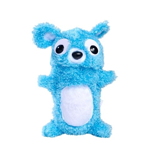 Simba ScreamerZ - 105953331 - Ours en Peluche avec Sons Amusants - pour Les Enfants à partir de 5 Ans, Approx. 30 cm, Bleue