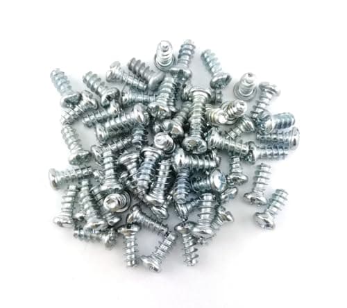 50 Vis Euro Vis de Charniere Vis de Coulisse 6.3 x 11.5