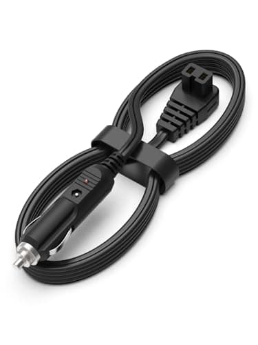 MJXYXCDH 5M Câble d'extension 12V/24V de Voiture Portable réfrigérateur, Chargeur d'alimentation de Voiture réfrigérateur pour Bouge, Alpicool, AstroAI, ICECO, Costway, Kohree, Ausranvik