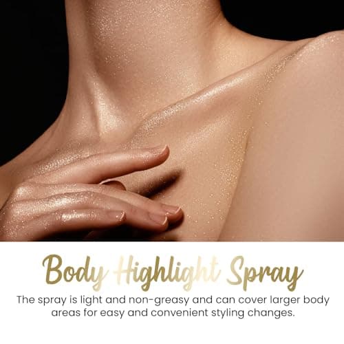 Body Paillettes Spray, 30ml Paillettes Spray Körper Longue Durée Paillettes Séchage Rapide Imperméable Paillettes Spray, Paillettes Spray Cosmétiques Pour Le Visage,Les Cheveux Et Les Vêtements(Blanc)