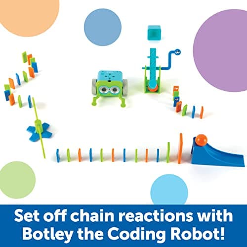 Learning Resources Kit d'accessoires de défis pour le robot de codage Botley, M