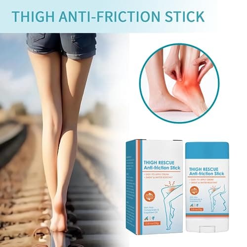 Bâton Anti-Friction,Crème Anti-frottement,Stick Anti Frottement,Baume Anti Frottement,Bâton De Frottement Pour Femme pour Le Talon, L'avant-bras,La Cuisse,La Protection De La Peau,Les Jambes