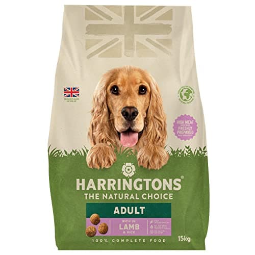 Harringtons Aliment Complet Riche en Agneau/Riz pour Chien 15 kg