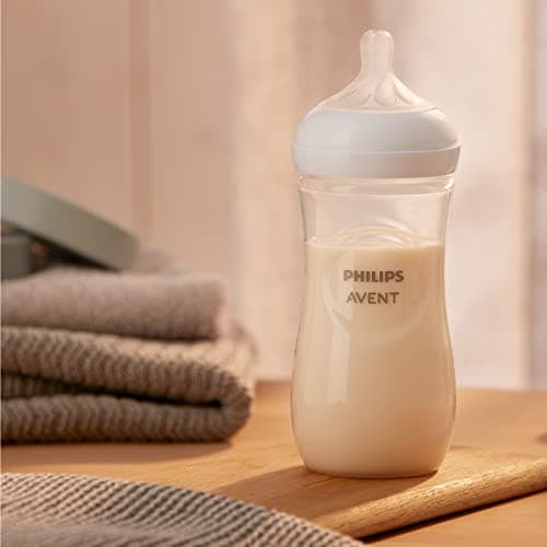 Philips Avent Biberon à Réponse Naturelle de 330 ml, sans BPA pour les bébés de 3 mois et + (modèle SCY906/01)