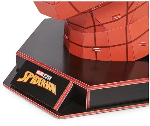 4D BUILD - Puzzle 3D Marvel - Maquette Avengers 82 Pièces - Masque Spiderman Inspiré de la Saga - Puzzle Adulte - Jeu de Construction à Collectionner - Jouet adulte - Jeu Enfant 12 ans et +