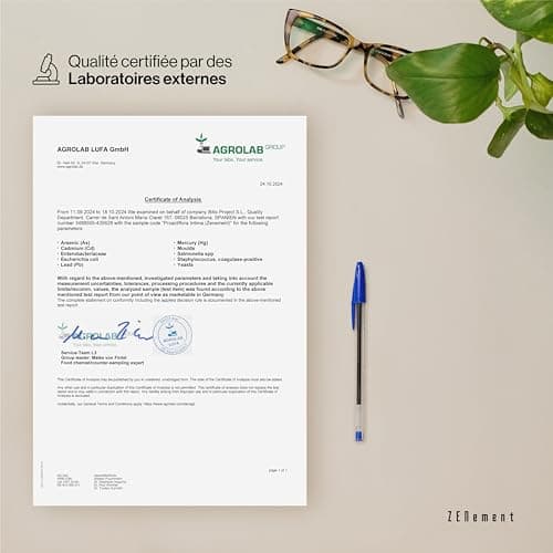 Proactiflora Intima, Probiotique Flore Intime avec Canneberge (Cranberry), D-Mannose | 5 Souches Lactobacillus Reuteri, Rhamnosus, Crispatus, Casei et Acidophilus | 120 Gélules Vegan | Zenement