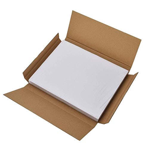 FungLam Papier Autocollant Mat Imprimante A4 100 étiquettes 210 x 297mm, A4 imprimables papier autocollant blanc,Étiquette autocollante,Blanc Mat, Pour Imprimante à Jet d'encre et Laser