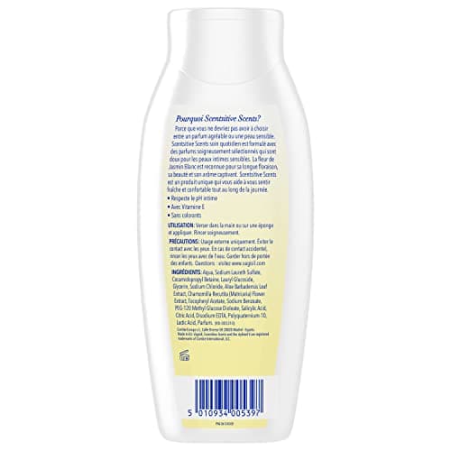 Vagisil Scentsitive Scents Soin Lavant Intime Pour L'Hygiène Féminine Quotidienne, Avec Aloe Vera, Hypoallergénique, Confiance Tout Au Long De La Journée, Parfum De Lilas De Printemps, 250 ml