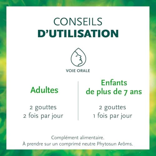 PHYTOSUN AROMS - Huile Essentielles Eucalyptus Citronné BIO - 100% pure et naturelle - 10 ml