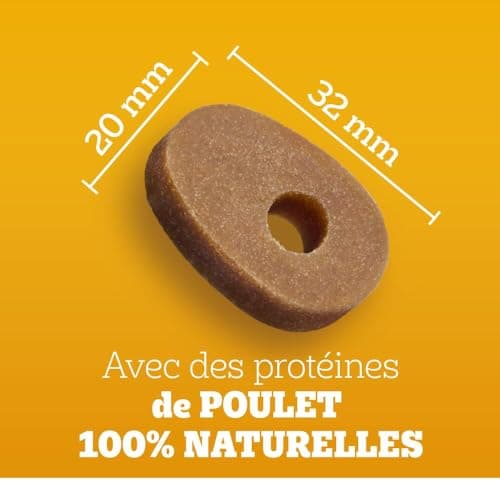 Pedigree Multivitamines Digestion Compléments Alimentaires pour Chiens - Friandises avec probiotiques, Sachet de 36x180g, Récompenses Qui aident au Maintien d'une Bonne Digestion, Facile à Manger