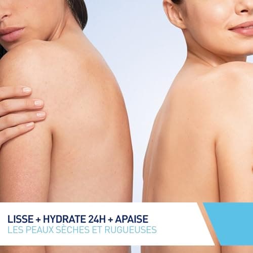 CeraVe - SA Crème Anti-Rugosités - Exfolie, Adoucit & Lisse les Rugosités - Acide Salicylique + Urée + 3 Céramides Essentiels - Peau Sèche, Rugueuse, Squameuse - 2 x 340 ml