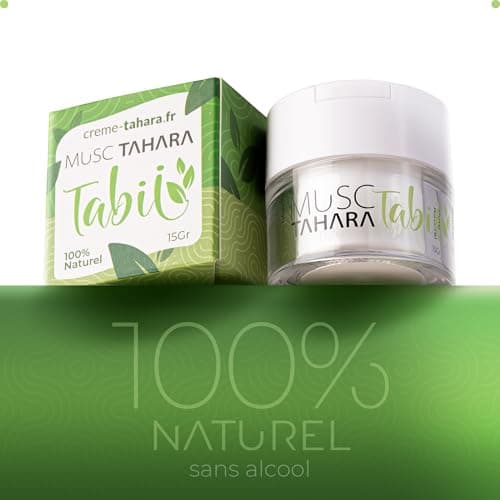 Musc intime Tahara Tabii | Parfum 100% Naturel | Made in France | Testé dermatologiquement | Sans Alcool