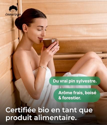 Emma Grün® Huile Essentielle de Pin Sylvestre - 30ml & 100% naturelle - Huile de Pin Sauvage - Qualité Alimentaire - Huile de Pin Forestier - Huile Essentielle - Huile de Pin Suisse d'Autriche