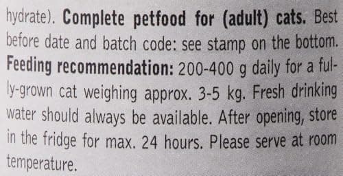 Venandi Animal Pâtée Premium pour Chats, Canard Seule Source De Protéine, Pâtée, sans Céréales Et À L’état Naturel, Lot De 6 (6 x 400 g)