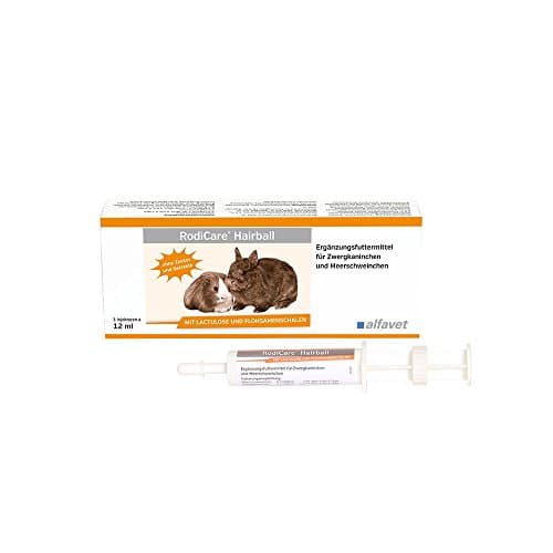 alfavet RodiCare Hairball Aide à l'élimination des Poils et des Boules de Poils dans Le système Gastro-intestinal 3X 12 ML