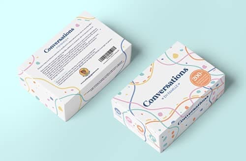 Conversations en Famille - Le Jeu Qui va Renforcer Vos Liens - 220 Questions pour des Discussions Profondes & Significatives - Psychologie et Communication Positive.