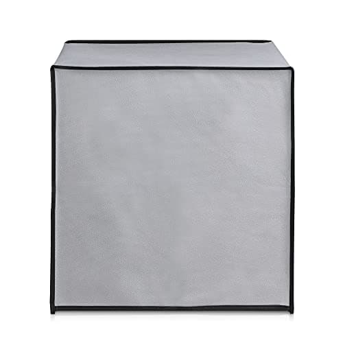 kwmobile Housse Compatible avec Thermomix TM5 / TM6 - Housse de Protection intégrale pour Robot de Cuisine - Gris Clair
