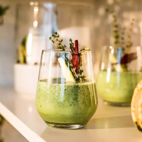 Krosno Verre à Eau Jus | Lot de 6 | 400 ML | Collection Splendour | Parfait la Maison, Les Restaurants, Les Fêtes | Lavable au Lave-vaisselle