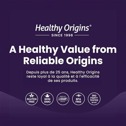 Healthy Origins, Vitamine D3, 2.000 IU, Depot, 360 Capsules, Hautement Dosé, Sans Soya, Sans Gluten, Non-GMO