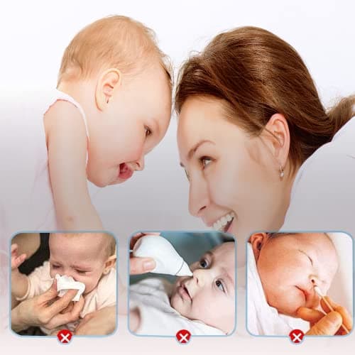 2 Pcs Nasale Bebe, Mouche-bébé, Portable Irrigateur Nasal 10ml, Irrigation Nasale, avec Embout d'Aspiration Nasale en Silicone Nettoyable Réutilisable, Sûr et Confortable