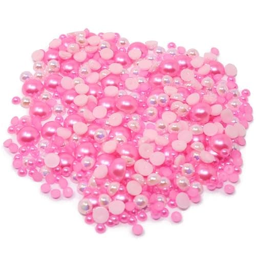 Special Touches Lot de 500 mini perles en résine pour création de cartes Rose