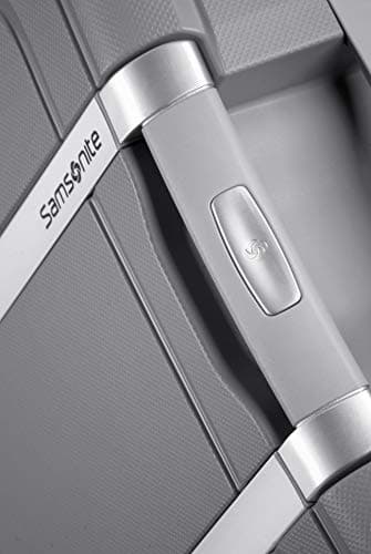Samsonite S'Cure - Valise Spinner L, 75 cm, 102 L, argent (Silver)