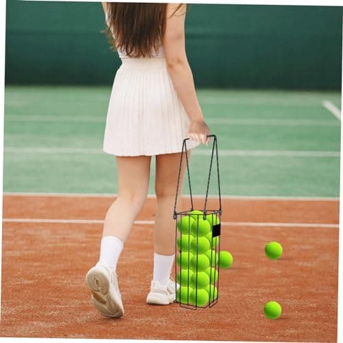 YARNOW Ball Picker Pickleball Conteneur Balle De Tennis Ramassage Panier Porte-Balle De Tennis Pickleball Titulaire Balle De Tennis Retriever Conteneur De Balle De Tennis Balle Retriever