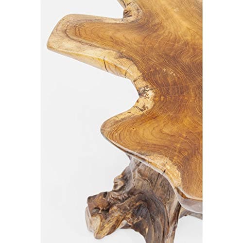 Kare Design Table d'appoint Tree, Nature-Marron, Bois Massif, Tronc d'Arbre, Style Rustique, Chaque Table Unique, Capacité de charge max 35kg, Décoration Chambre, Salon, Maison, 50x40x40 cm (H/L/P)