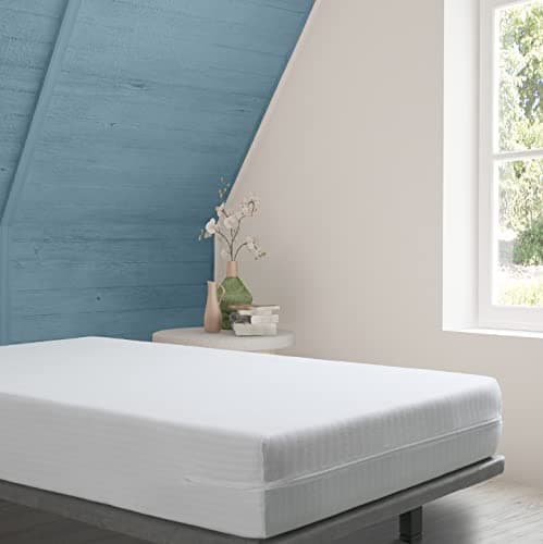 Tural - Housse de Matelas 100x190/200 cm | Elastique et Résistant | avec Fermeture Éclair | Certifié Oeko-TEX | Housse de Matelas Réglable - Blanc