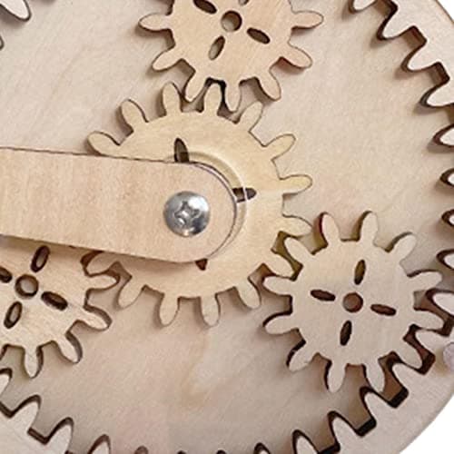Amagogo Montessori Planche Occupée Accessoires de Bricolage Jeu de Intérieur à Manivelle pour Enfants