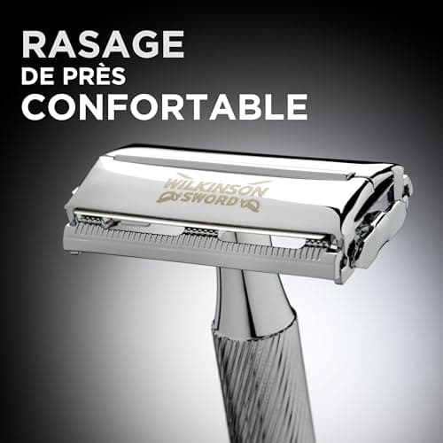 Wilkinson Sword Rasoir de Sûreté avec 5 Recharges incluses