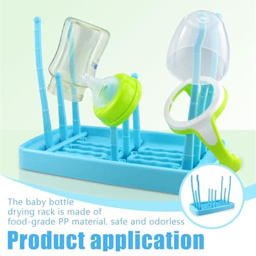 LQIOACU 1 PCS egouttoir biberon bebe égouttoir biberons sèche biberon égouttoir cuisine égouttoir biberons séchoir biberons bébé pour Biberon Couverts Tétines Gobelets