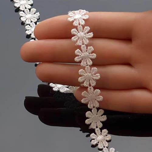 Dentelle À Broder De 30 Mètres, Ruban De Dentelle Blanc, Ruban Décoratif, Dentelle À Coudre, Ruban De Dentelle À Coudre, Ruban Décoratif Pour Mariage