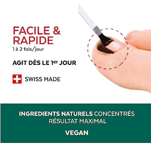 PODERM - ONGLES NOIRS ET TRAUMATISÉS | Traitement aux plantes anti-hématomes, antifongiques, antibactériennes et réparatrices | Soin professionnel pied/main | Facile & rapide | Fabriqué en Suisse