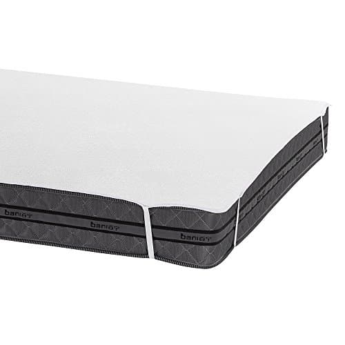 Bedecor Lot de 2 Protège Matelas 140x200 cm,Oeko-TEX Certifié, Alèse Imperméable en Coton Respirant avec 4 Coins Elastiques