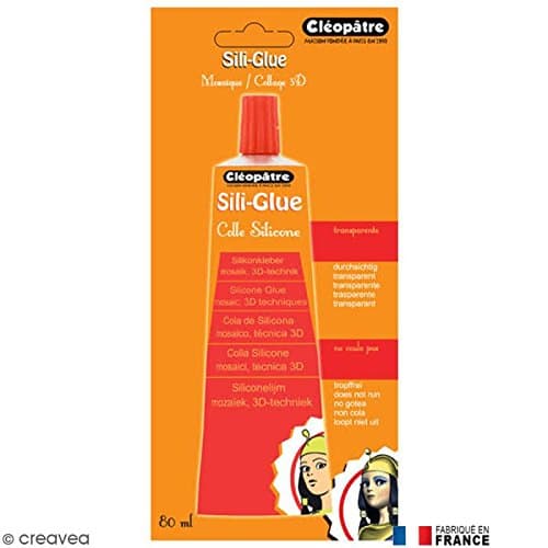 CLEOPATRE - Sili Glue - Colle Silicone avec Embout de précision 90 ml