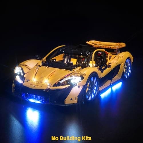Kit d'éclairage LED compatible avec Lego 42172 McLaren P1 (pas de modèle), kit d'éclairage décoratif compatible avec 42172 Technic McLaren P1 Jouet créatif