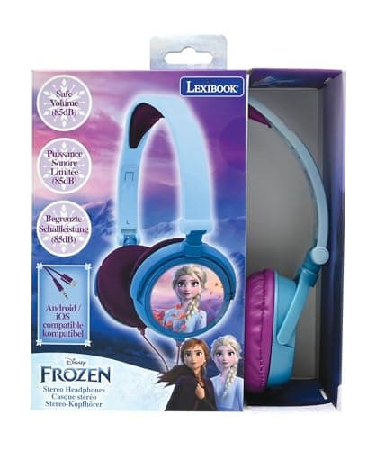 LA REINE DES NEIGES Casque stéréo enfant LEXIBOOK - pliable et ajustable