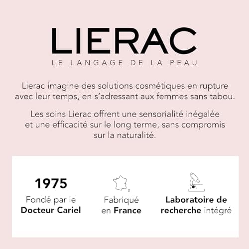 Lierac - Lift Integral - Recharge de la Crème Jour Raffermissante 50ml - Soin Visage - Raffermit - Hydrate - Lisse les rides - Tous types de peaux même sensibles